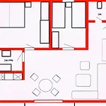 Dom wakacyjny With 2 Bedrooms *