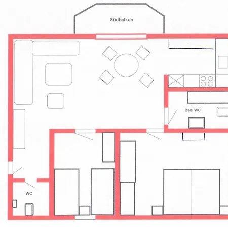 Сasa de vacaciones With 2 Bedrooms *